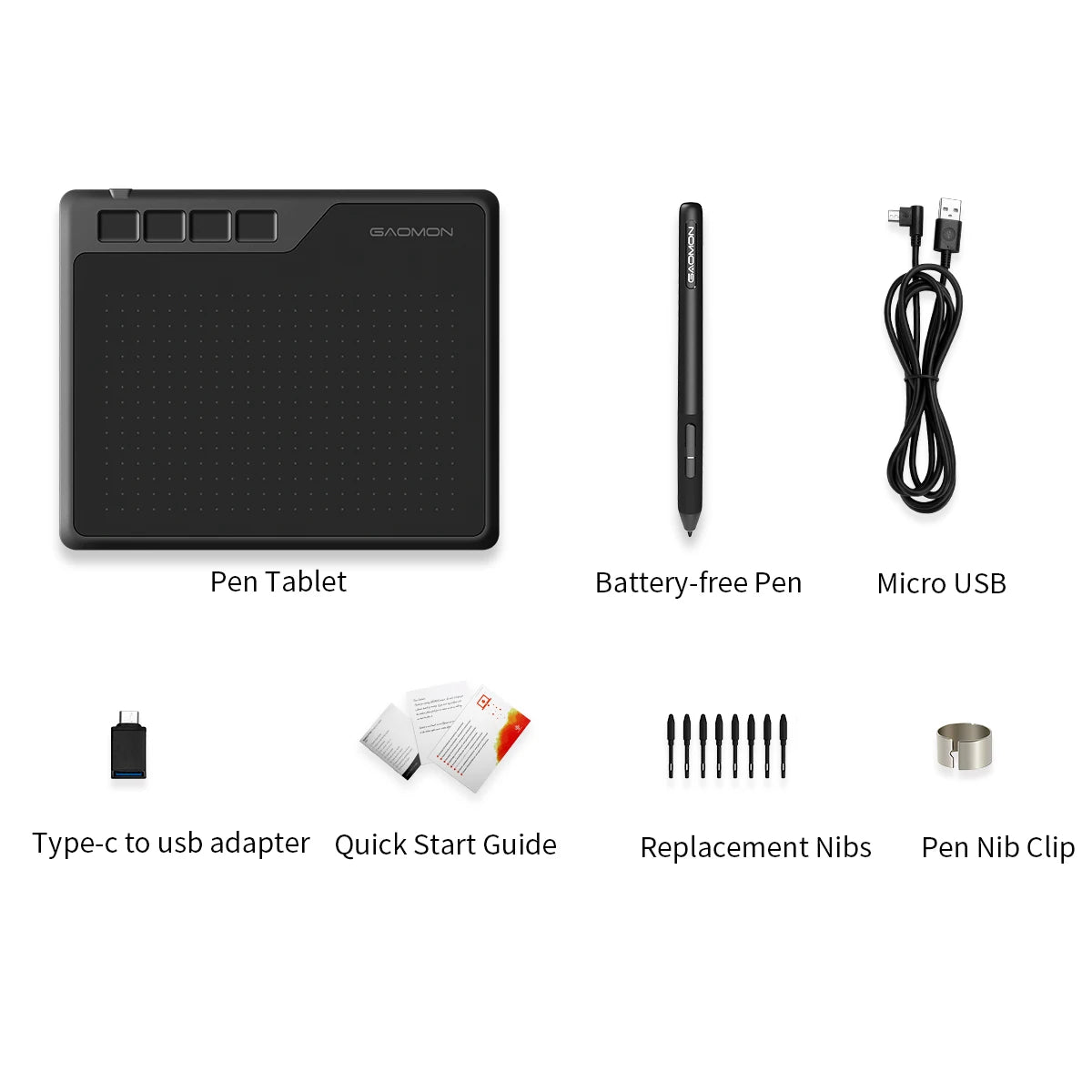 6.5x4 Inch Digital Graphic Tablet