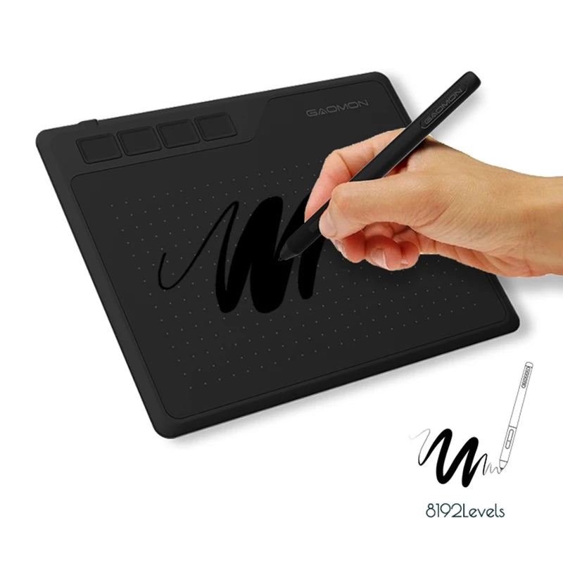6.5x4 Inch Digital Graphic Tablet